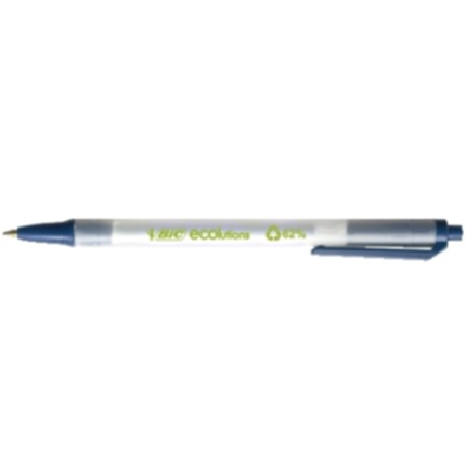 Kuulakärkikynä BIC Clic Stic Ecolution sininen, 50kpl