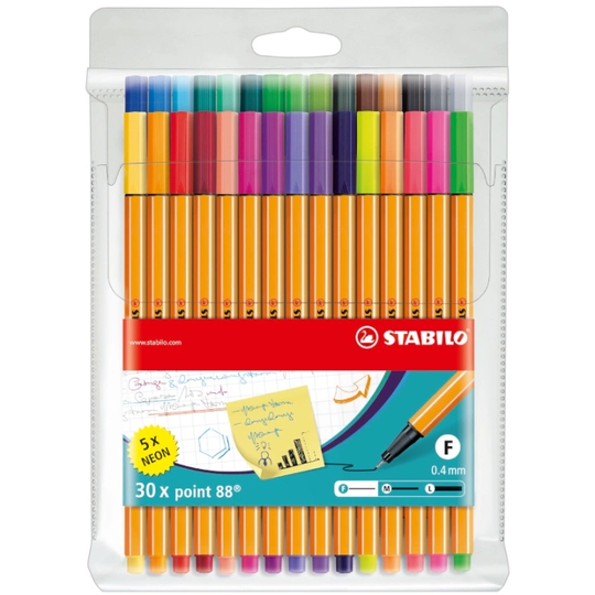 Stabilo Point 88 Fineliner 30 kpl
