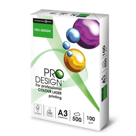 Pro Design, A3, 90g, rei'ittämätön, 500/pakkaus