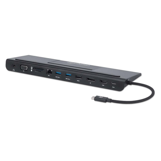 USB-C 11-in-1 Triple-Monitor Docking Station With MST