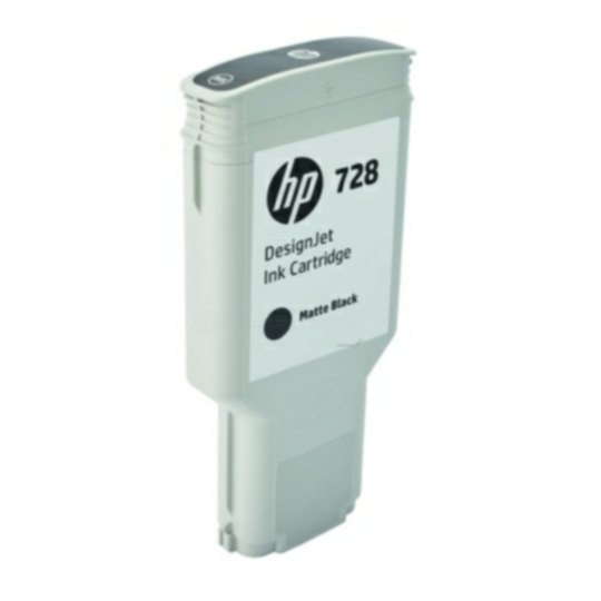 HP 728 Mustepatruuna mattamusta