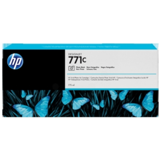HP 771C Mustepatruuna valokuvamusta, 775 ml