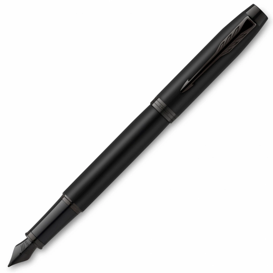 Parker IM Achromatic Black Täytekynä Fine