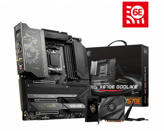 MSI MEG X670E GODLIKE AM5 EATX MB