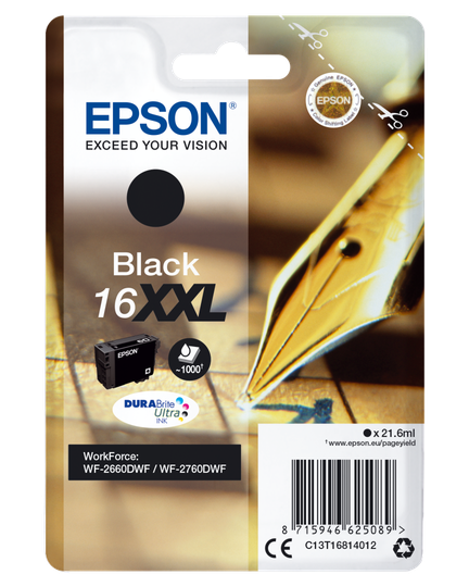 Ink/16XXL Pen+Crossword 21.6ml BK