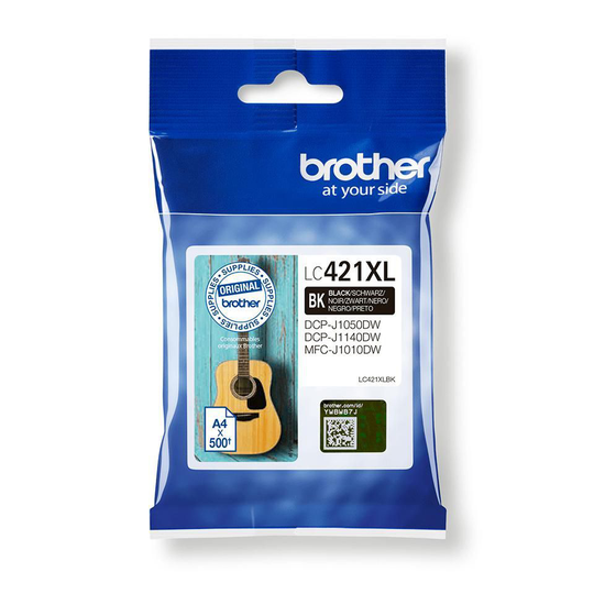 BROTHER 500-page Black Ink Cartridge