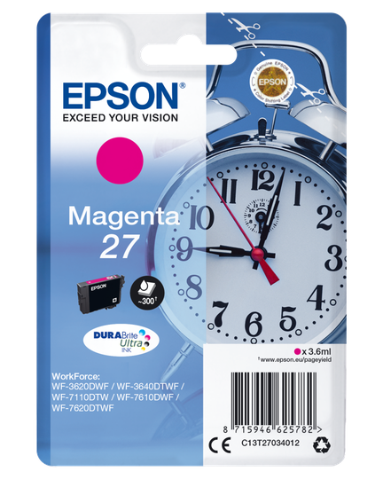 EPSON 27 Ink Cartridge Magenta