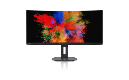FUJITSU 34" P34-9 US CURVED BLACK USB-C (21:9/HAS/PIVOT/DP/HDMI/RJ45/AUDIO)