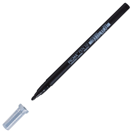 Sakura Pigma Pen Musta 10 0.7mm