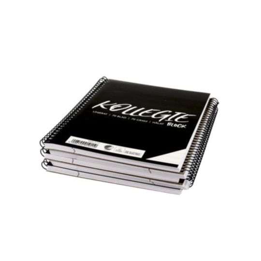 Vihko A5 70g, viivoitettu, 5 kpl