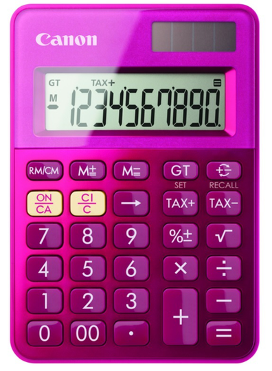 CANON LS-100K Calculator Pink