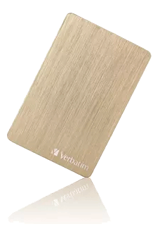 Store 'n' GO ALU Slim 2.5" (6,35cm) 2TB USB 3.2 Gen 1, Gold