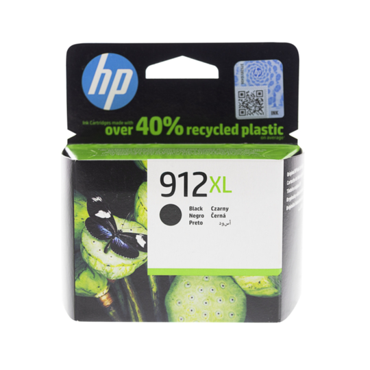 HP 912XL Mustepatruuna musta, 825 sivua
