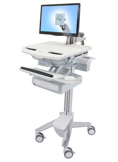 ERGOTRON STYLEVIEW CART LCD ARM 1 DRAWER