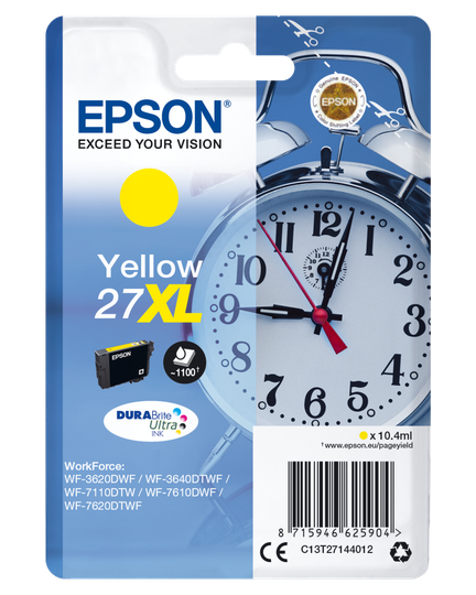 EPSON 27XL Ink Cartridge Yellow