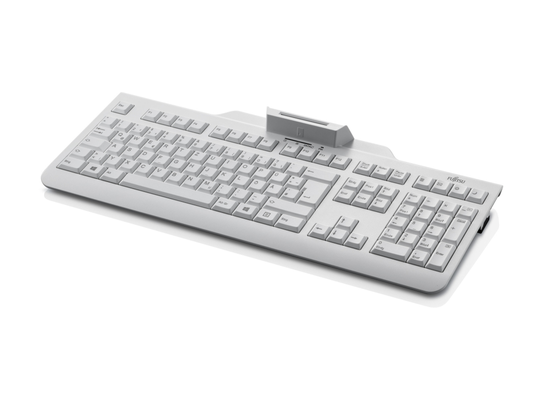 FUJITSU KB100 SMARTCARD KEYBOARD NORD GREY