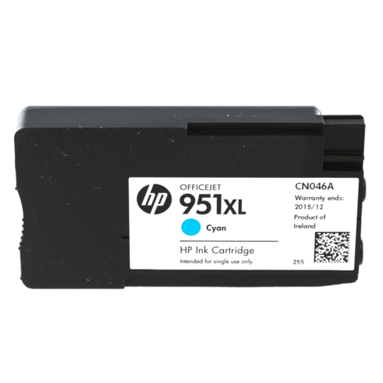 HP 951XL Mustepatruuna syaani, 1500 sivua