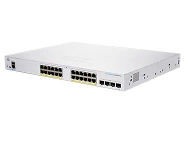 CISCO CBS250 Smart 24-port GE PoE 4x SFP