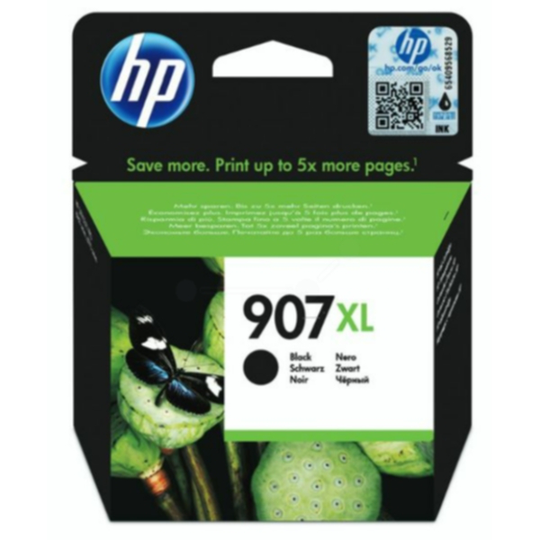 T6M19AE HP 907XL Mustepatruuna musta, 1500 sivua