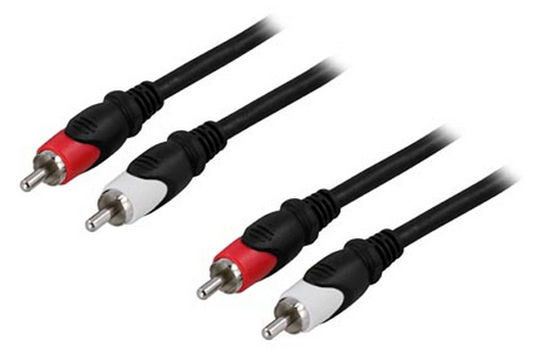 Äänikaapeli, 2 X RCA Uros - Uros, 15 M
