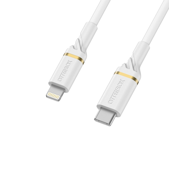 OTTERBOX CABLE USB C-LIGHTNING 2M USB-PD WHITE