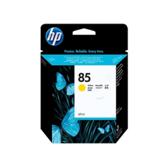 HP 85 Mustepatruuna keltainen, 69 ml