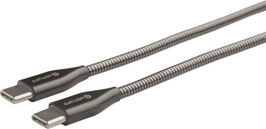 ESTUFF USB-C - C Cable 1,5m Steel