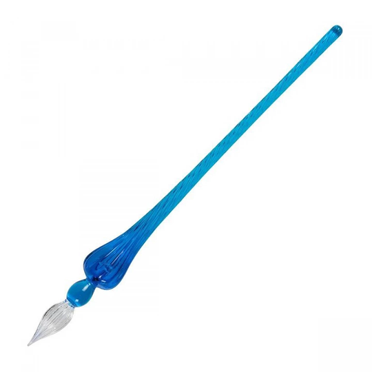 Herbin Lasinen kynä Pyöreä 18 cm Blue