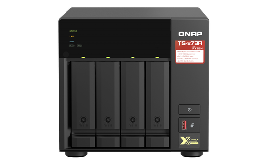4-bay NAS, AMD Ryzen V1000