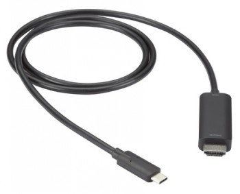 BLACK BOX USB-C ADAPTER CABLE - USB-C TO HDMI 2.0 ACTIVE ADAPTER, 4K60, HDR, HDCP 2.2, DP 1.2 ALT MO