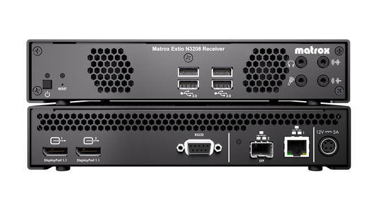 MATROX Extio N3208 IP KVM Receiver