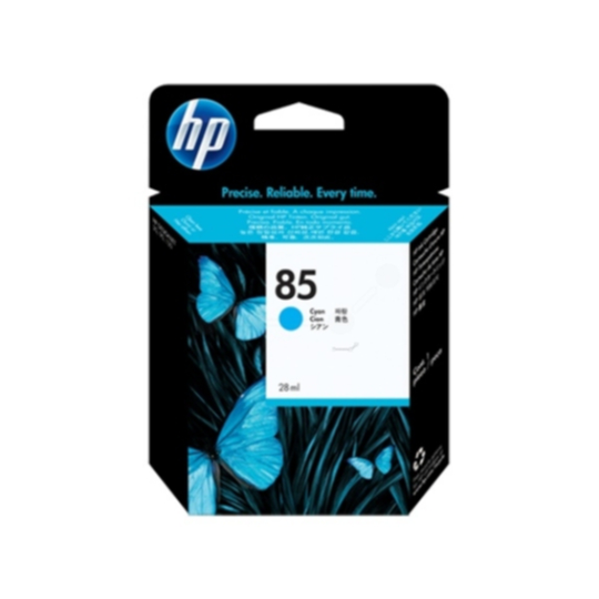 HP 85 Mustepatruuna syaani, 28 ml