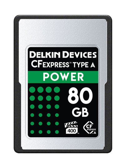 Delkin cfexpress type a 80gb power (vpg400) -muistikortti