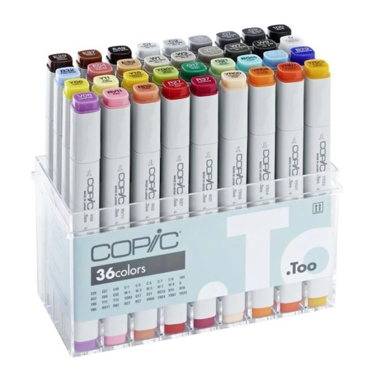 Copic Marker 36-setti