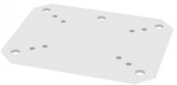 NEOMOUNTS BY NEWSTAR FIXED FLOOR PLATE FOR 2250/2500-SERIES - SMALL (BOLT DOWN) - BLACK