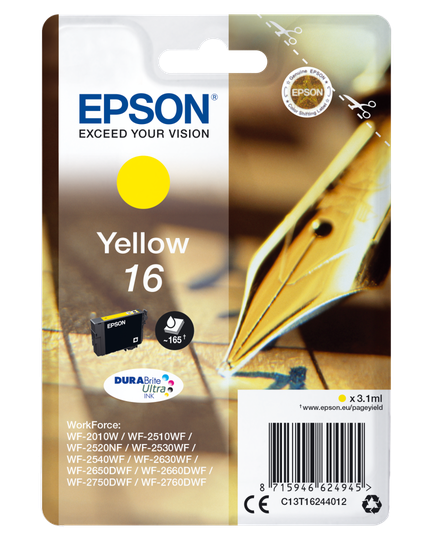 EPSON PEN&C 16 YELLOW SINGLE