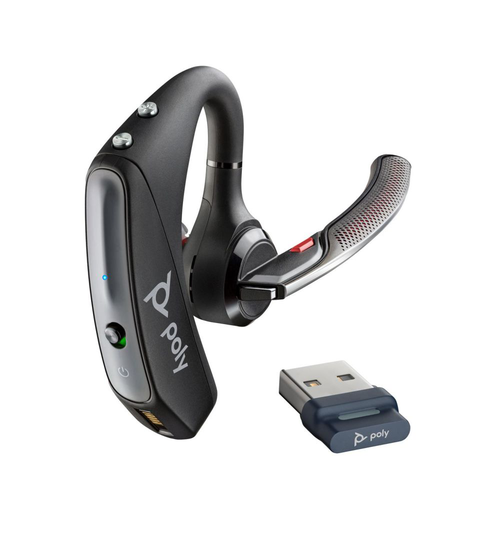 Poly, Voyager 5200 UC, Mono, UC, W. Stand - BT700