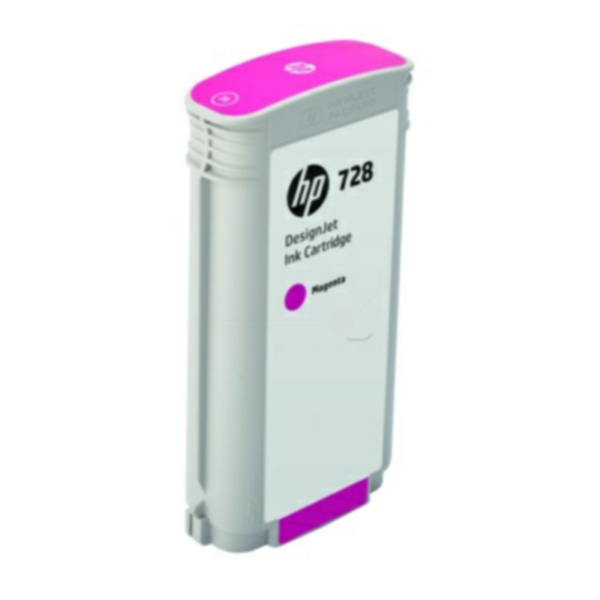 HP 728 Mustepatruuna magenta, 130 ml