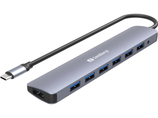SANDBERG USB-C To 7 X USB 3.0 Hub