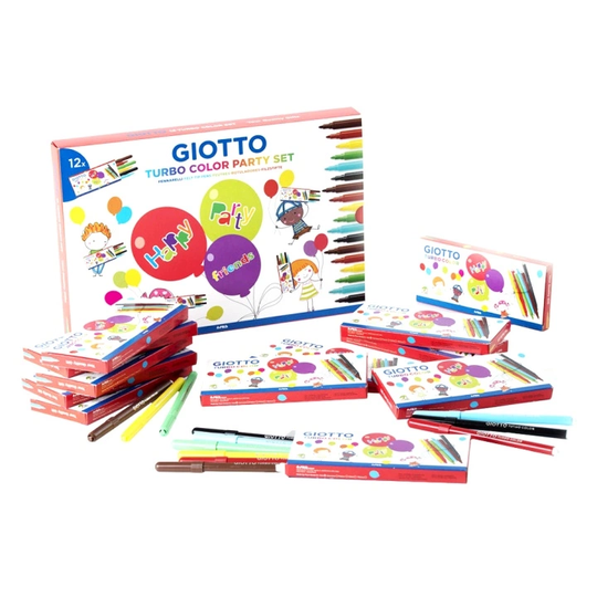 Giotto Turbo Color Tussikynät Juhlasetti x 12