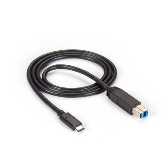 BLACK BOX USB 3.1 CABLE - TYPE C MALE TO USB 3.0 TYPE B MALE, 1-M (3.2-FT.)
