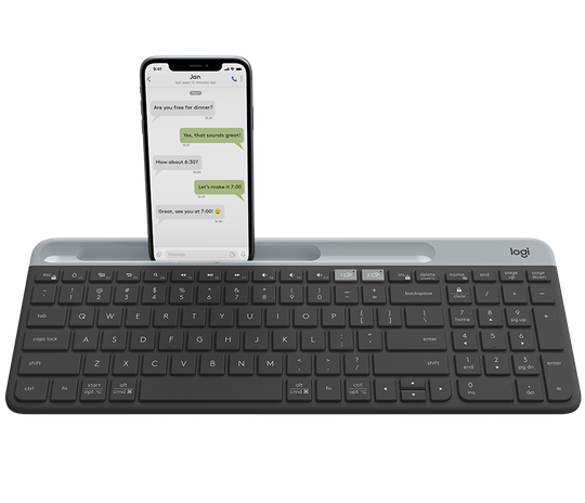 Slim Wireless MultDev KB MK580 NDX GRAPH