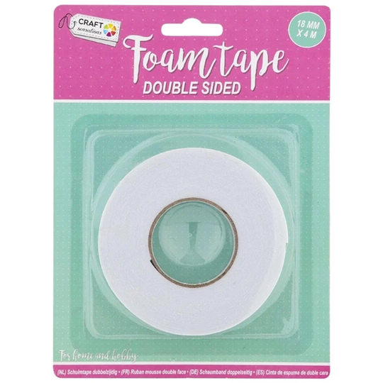 Craft Sensations Foam tape Double-adhesive 18mm