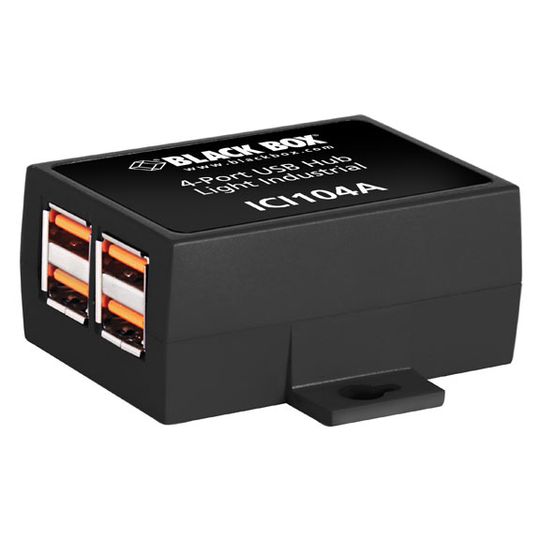 BLACK BOX INDUSTRIAL USB 2.0 HUB - 4-PORT