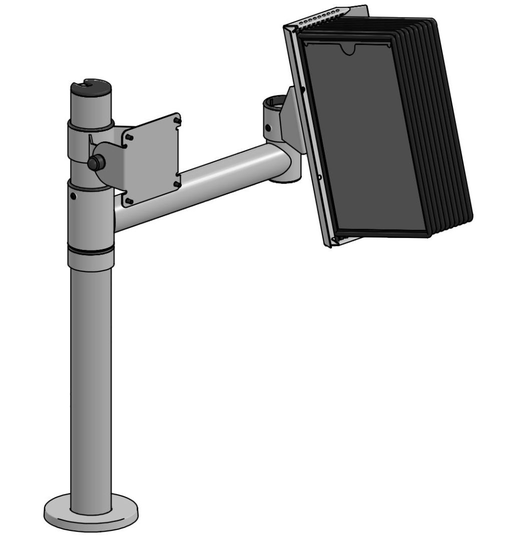 Ergonomic Solutions 800mm Pole - CD Adapter - A5