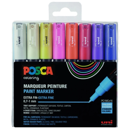 Posca Posca PC-1M 16-setti