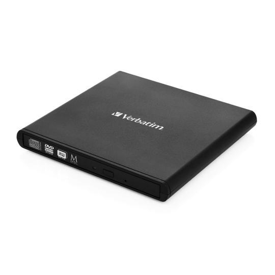 Slimline - Levyasema - DVD±RW (±R DL) - USB 2.0 - Ulkoinen