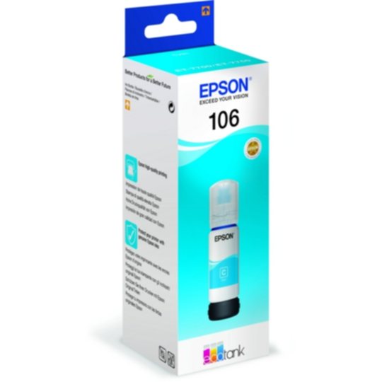 Epson 106 Mustepatruuna syaani, 70 ml