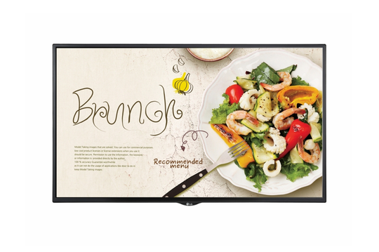 LG 43SM5KE-B 43" FHD IPS 450NITS 24/7 SOC WIFI SPEAKER