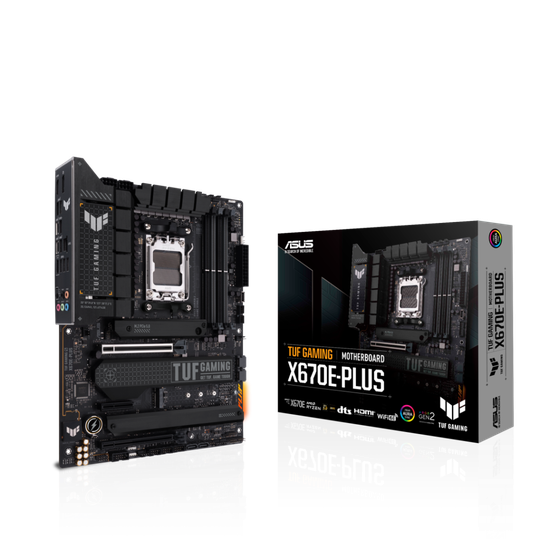 ASUS TUF GAMING X670E-PLUS AM5 ATX MB